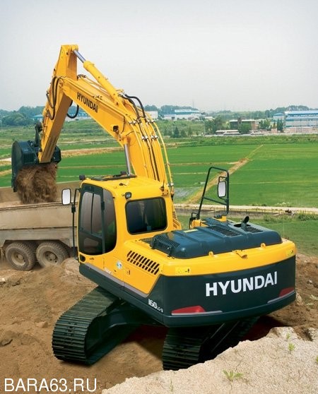 Гусеничный экскаватор Hyundai R160LC-9S